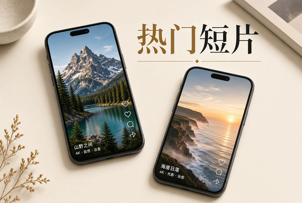 热门短片内容视觉
